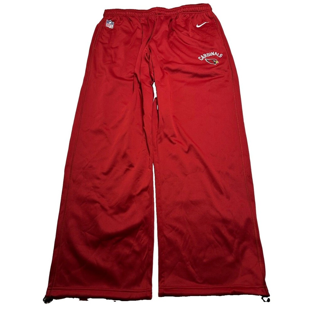 Nike Therma-FIt NFL On Field Arizona Cardinals Sweatpants 34" Size 4XL Red